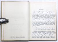  [手書きの写しを製本]　Lexical Evidence From Folk Epigraphy In Western North America. A Glossarial Study of the Low Element in the English Vocabulary.