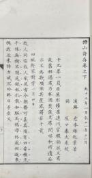 櫟山詩存 二巻