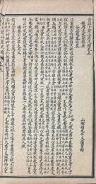 音註小倉山房尺牘 八巻 補遺一巻