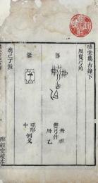 嘯堂集古録 二巻 考異二巻