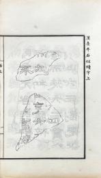 漢熹平石経残字集録 一巻　補遺一巻