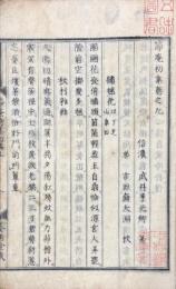 節庵初集 巻九・巻十