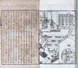 新編繍像雙連筆全伝 四巻