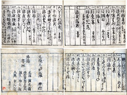 本朝彫刻広益書籍目録大全