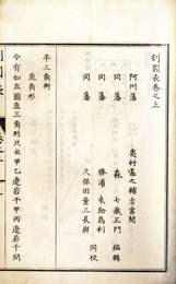 割円表