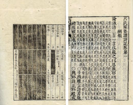 呂氏家塾読詩記