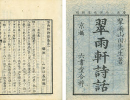 翠雨軒詩話