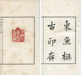 東魚撫古印存