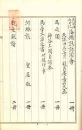岩瀬文庫本草書目