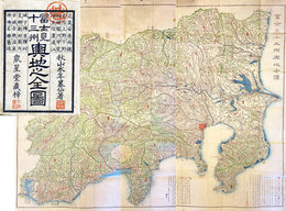 富士見十三州輿地之全図