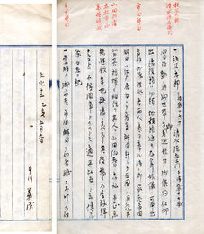 有馬甲川先生覚書