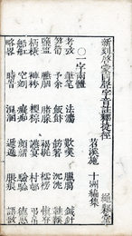 新刻啓蒙同声字音注釈捷径便明