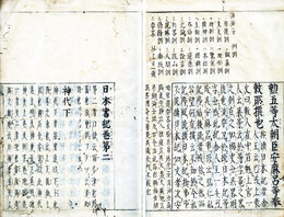 日本御書紀　別名・日本御記