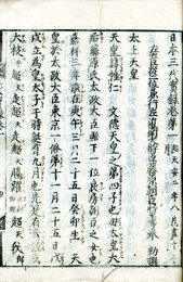 日本三代実録　50巻