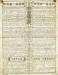 日本書画価額表　