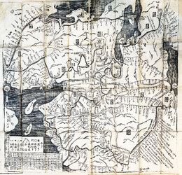 西国順礼道中絵図　仮題