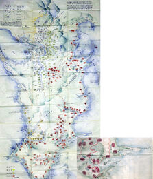 伊豆国絵図　4郡