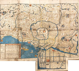 万世御江戸絵図　大横川東貼合