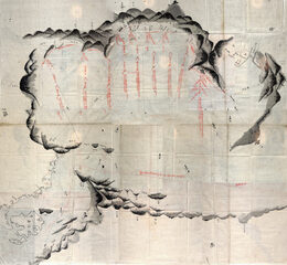 防長船路細見図　仮題・周防灘航路の図