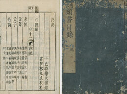 唐本類書目録　2巻　内題・二酉洞