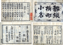 京都町尽　都縦横町小名