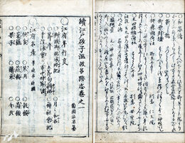 新撰江戸砂子・続江戸砂子　新撰6巻続5巻