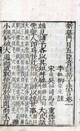 新纂門目五臣音註揚子法言　10巻