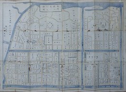 改正　本所猿江亀戸村辺図　（近江屋版　江戸切絵図）