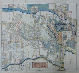 小石川絵図　（尾張屋版　江戸切絵図）