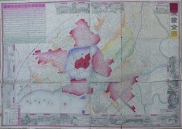 明細測量東京全図　（市区改正路線予定名所独案内）