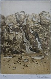 麻田浩　銅版画 1