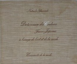 佛和色名辞典　Dictionnaire des couleurs franco-japonaises