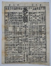番付　英名競