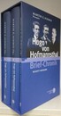 Hugo von HofmAnnsthAl　Brief-Chronik　（フーゴー・フォン・ホーフマンスタール年代順書簡集　全3巻1函入）