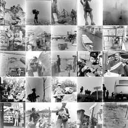 桑原甲子雄撮影　戦前　ブローニー判フィルム