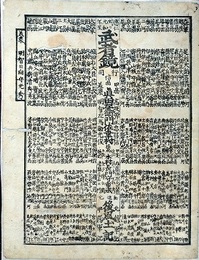 番付　応仁始ヨリ元和年至　武者鑑　（勧進元風土記）