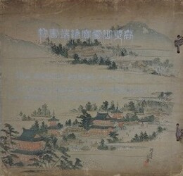 高野山霊宝絵端書帖　（葉書未使用）