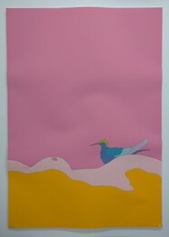 黒田征太郎版画（シルクスクリーン）　「わたしのマリリンモンロー」