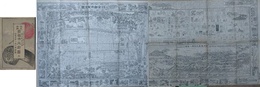 改正新版京都市街新圖　洛東名所并ニ疎水線路圖　大佛妙法院殿舎拝觀・豊太閤遺宝録