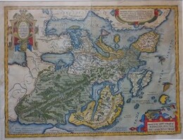 Abraham Ortelius　「EVROPAM SIVE CEL TICAM VETEREM」