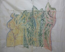 （仮）筑後国生葉郡絵図