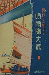 絵葉書　面目を一新せる哈爾濱大観 B　16枚