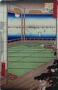 初代歌川広重筆　名所江戸百景　月乃岬（港区）