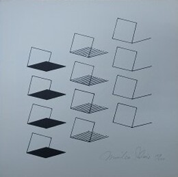 坂井真理子版画　「現代美術　一つのアンソロジー」より