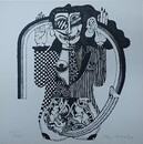 平賀敬版画　「現代美術　一つのアンソロジー」より