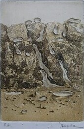 麻田浩　銅版画 1