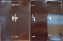 ASLAN GOURDON　Part 1～3　PORTFOLIO　3冊組　（アスラン・グールドン　パート1～3　ポートフォリオ）
