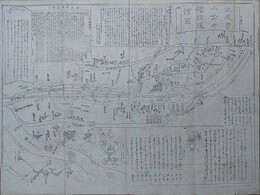 武蔵野小金井桜順道絵図