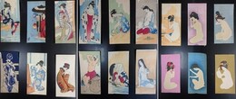 木版ポチ袋コレクション　159枚　【春画　笑い絵　美人画　ほか】