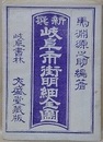 新選　岐阜県岐阜市街明細全図